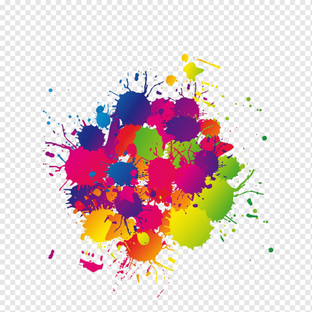 Брызги краски