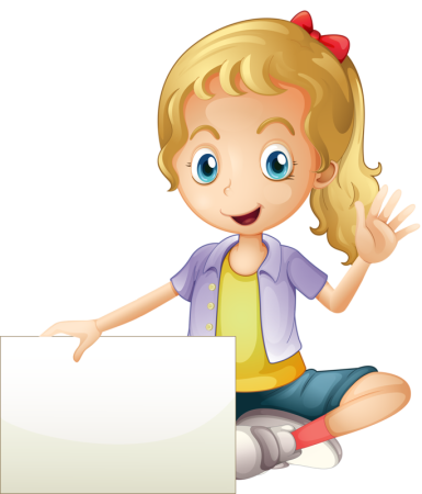 Дети на прозрачном фоне