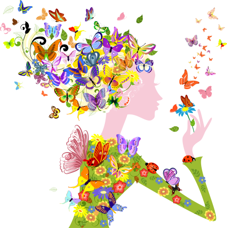 Восьмерка из бабочек