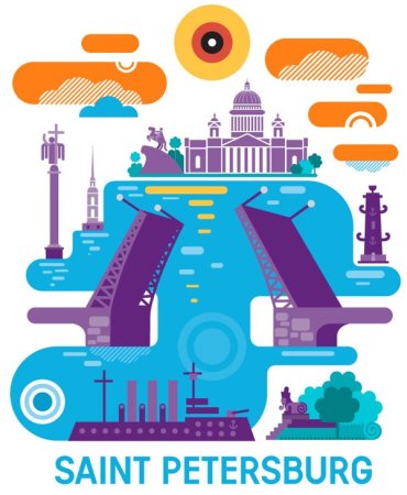 Петербург Векторная Графика