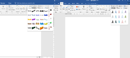 MS Word draw borders