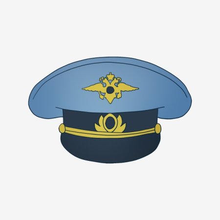Фуражка полицейского для детей