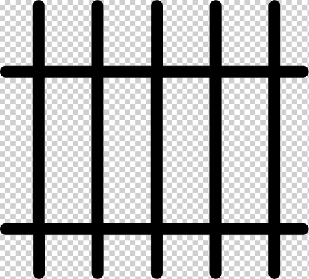 Решетка на белом фоне