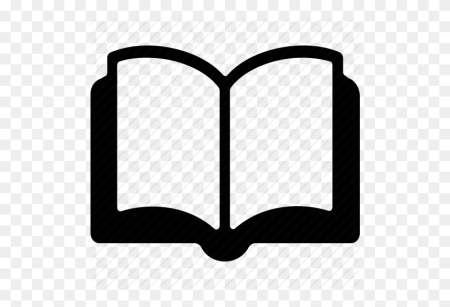 Книжка значок белый