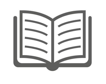 Значок книга на прозрачном фоне