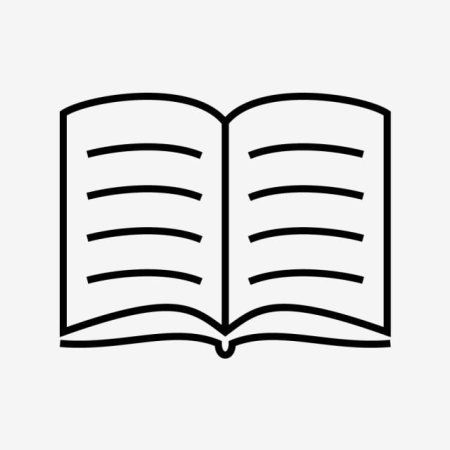 Значок открытой книги