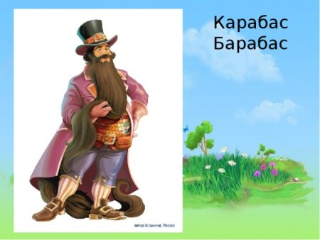 Карабас барабас персонаж