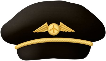Маска фуражка пилота