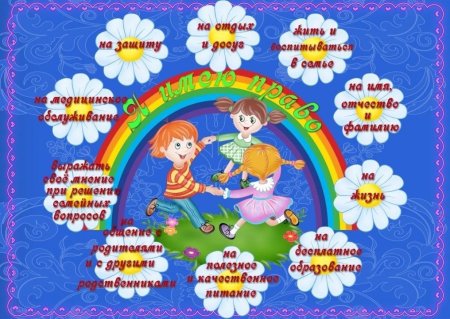 Права ребенка картинки