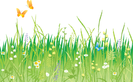 Трава мультяшная