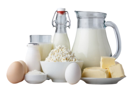 Молочные и кисломолочные продукты