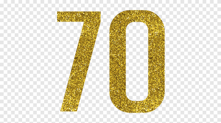 Красивая цифра 70
