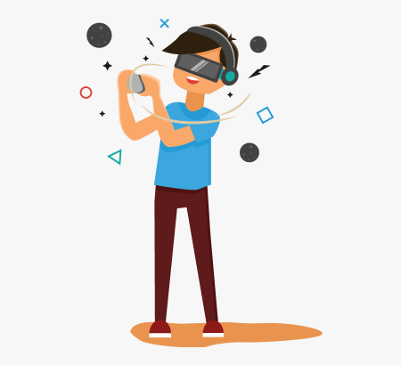 VR игры клипарт