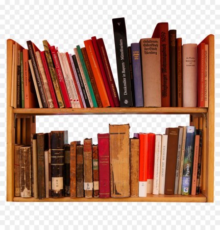 Книги на полке