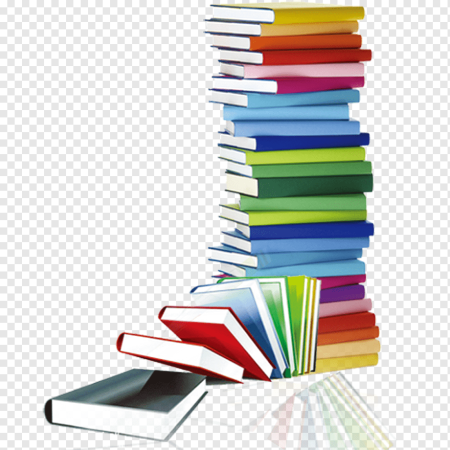 Школьная книжка на прозрачном фоне