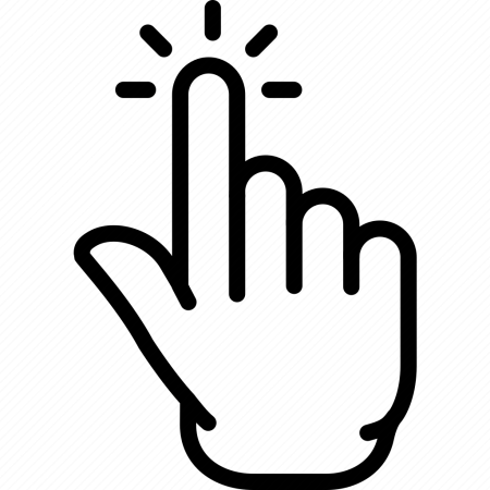 Знак указательный палец