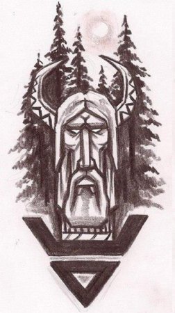 Языческий Бог Велес символ