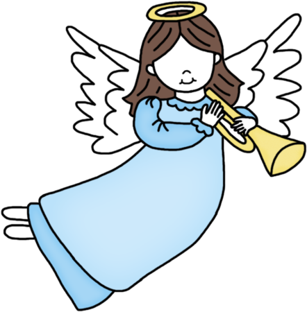 Рождественский ангел на прозрачном фоне для фотошопа