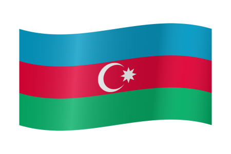 Флаг Азербайджана