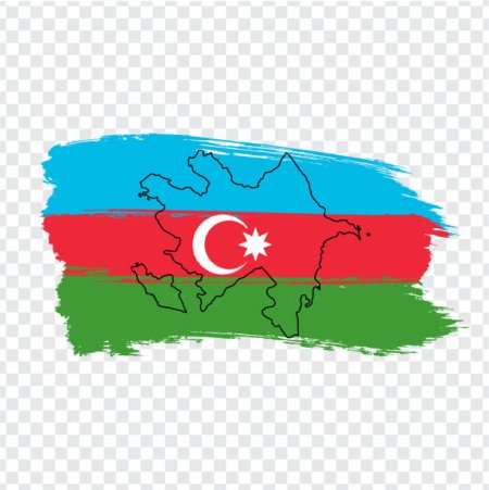 Государственный флаг Азербайджана