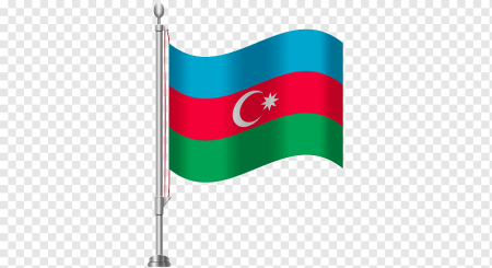 Азербайджанский флаг вектор