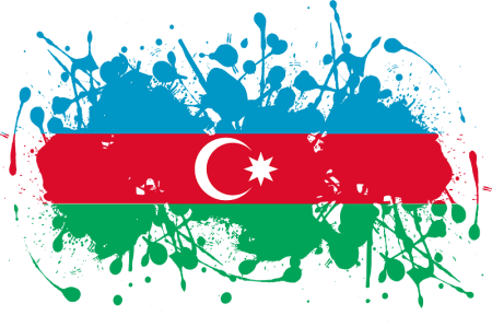 Республика Азербайджан флаг