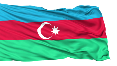 Флаг Азербайджана вектор