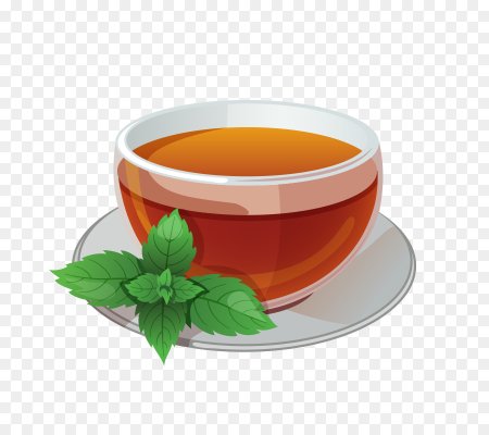 Ребенок с кружкой чая