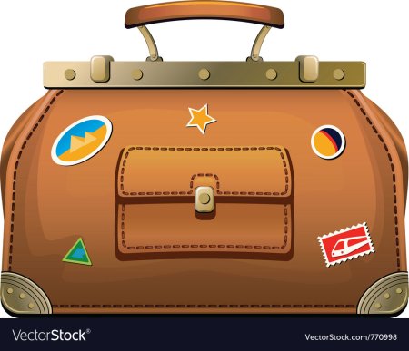 Сумка саквояж мультяшная