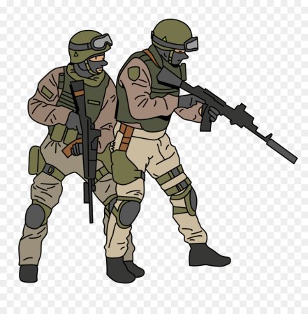 Солдат вектор