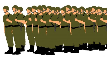 Солдаты в армии