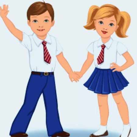 Изображение мальчика и девочки