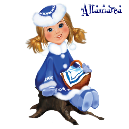 Рисунок Снегурочки для детей
