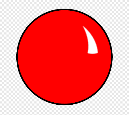 Клоунский нос без фона