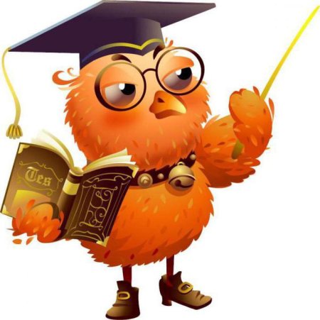 Сова с книгой