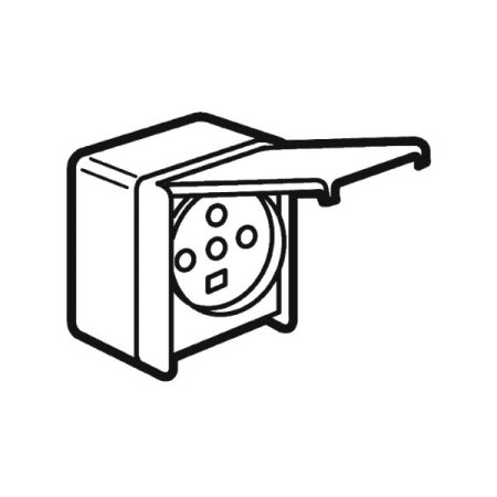 Накладная розетка Legrand Plexo ip44