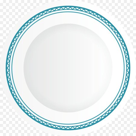 Круглое блюдце