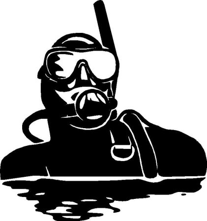 Водолазный шлем вектор