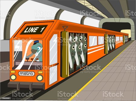 Метро мультяшное