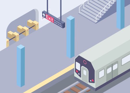 Метрополитен вектор
