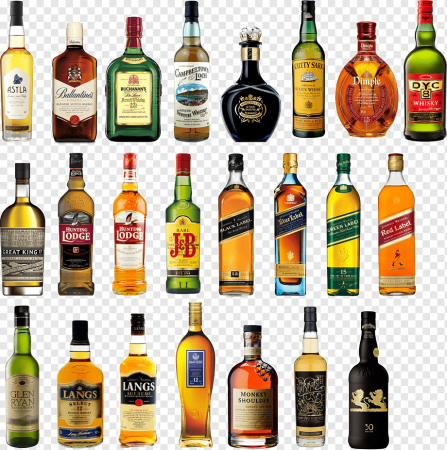 Бутылка алкоголя