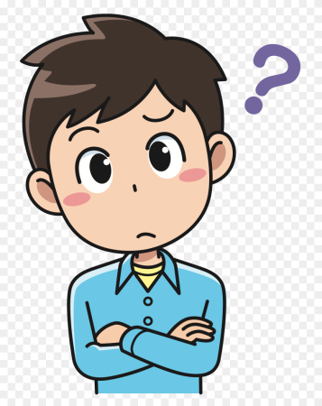 Мальчик думает