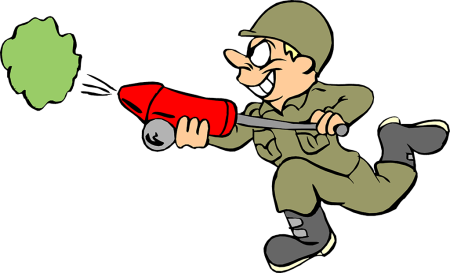 Военный мультяшка
