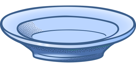 Миска мультяшная