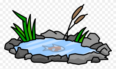 Нарисовать пруд