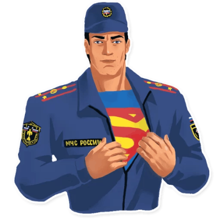 МЧС мультяшный