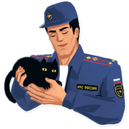 Стикеры МЧС