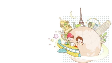 Иллюстрации на тему путешествия