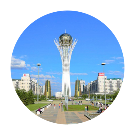 Монумент Байтерек в Нурсултане