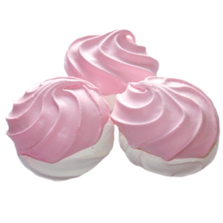 Зефир "бело розовый " 900гр TV